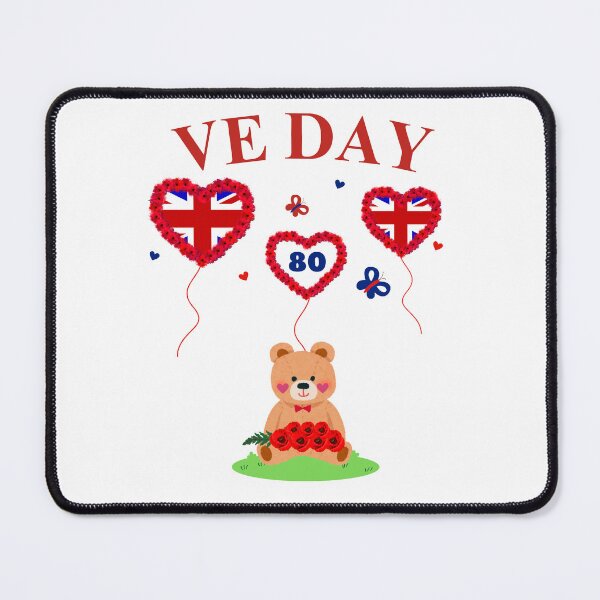 Item preview, V E day Kids 80th anniversary 2025 Teddy designed and sold by Minimalismat.