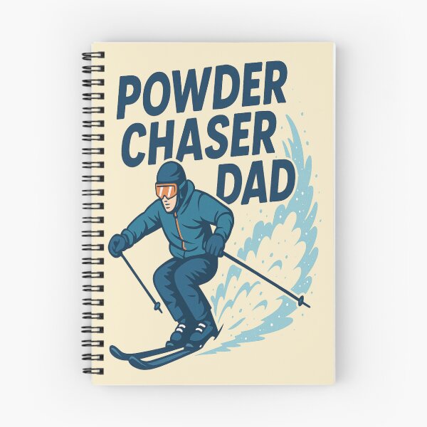 Item preview, Powder Chaser Ski Dad – Perfect Father’s Day Gift for Skiing Lovers designed and sold by Rajasekar.