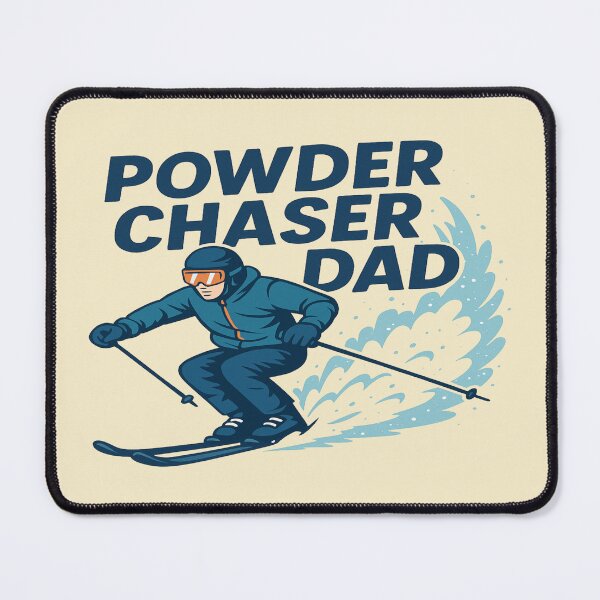 Item preview, Powder Chaser Ski Dad – Perfect Father’s Day Gift for Skiing Lovers designed and sold by Rajasekar.