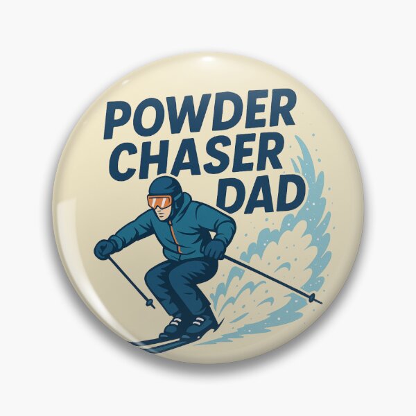 Item preview, Powder Chaser Ski Dad – Perfect Father’s Day Gift for Skiing Lovers designed and sold by Rajasekar.