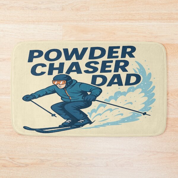 Item preview, Powder Chaser Ski Dad – Perfect Father’s Day Gift for Skiing Lovers designed and sold by Rajasekar.