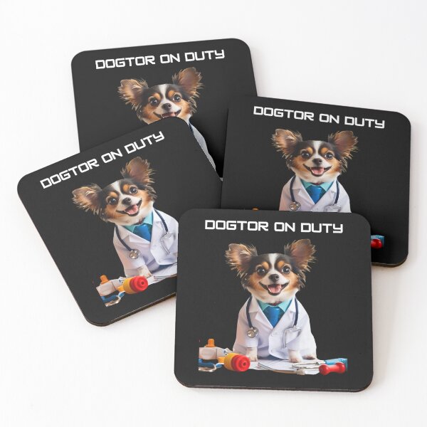 Item preview,  DOGTOR ON DUTY funny dog t-shirt designed and sold by Pawblematic .