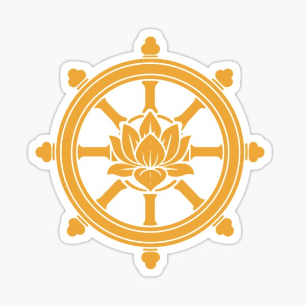 Item preview, Wheel of dhamma  designed and sold by Itsasproutlife.