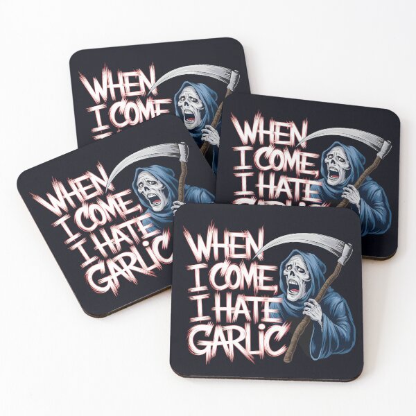 Item preview, When he comes, he hates garlic. designed and sold by Darkifun.