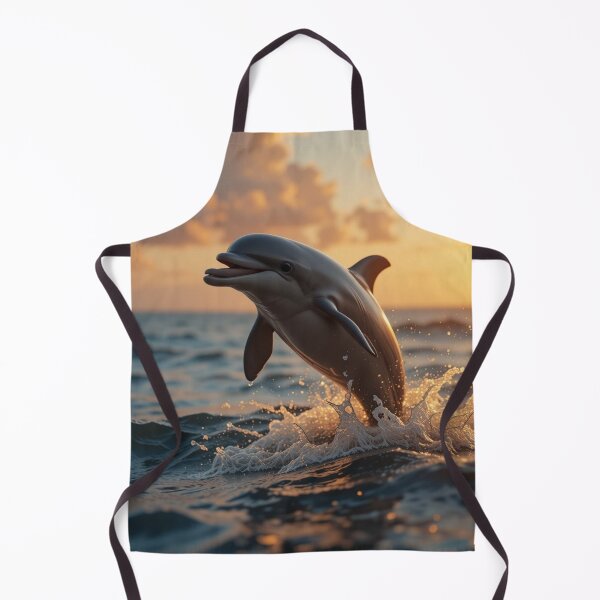 Item preview, playful dolphin leaps joyfully designed and sold by InezPhotography.