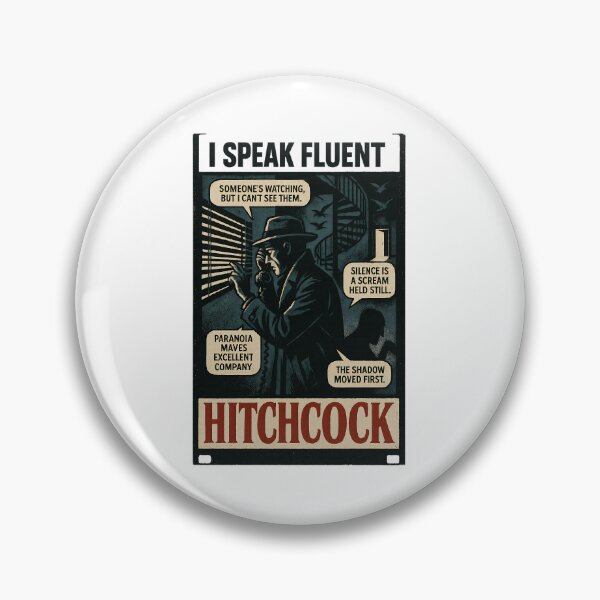 Item preview, I speak fluent HITCHCOCK designed and sold by CultLines.