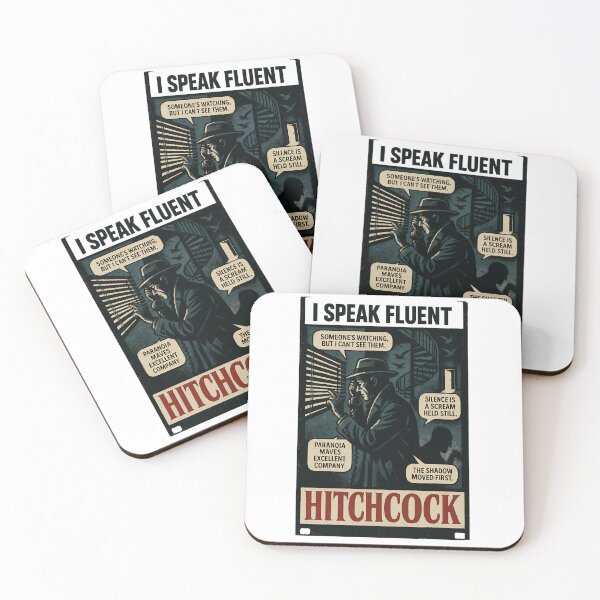 Item preview, I speak fluent HITCHCOCK designed and sold by CultLines.