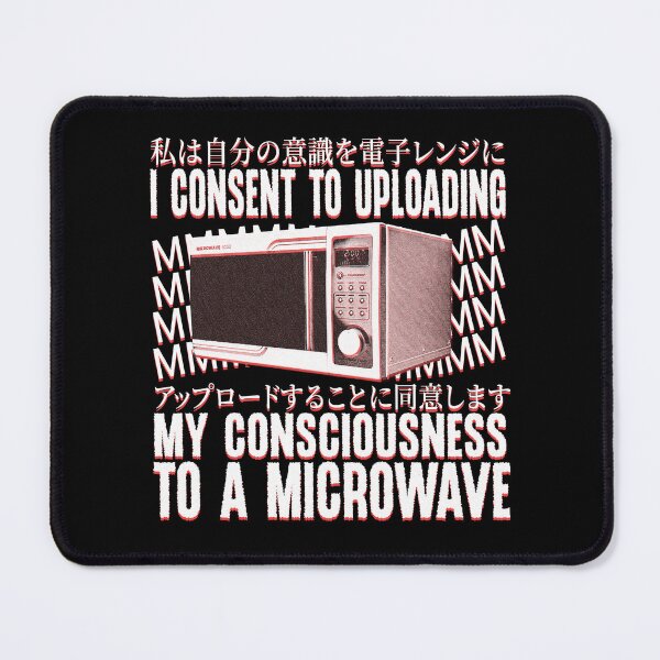 Item preview, I consent Microwave Consciousness designed and sold by VintageMedatsu.