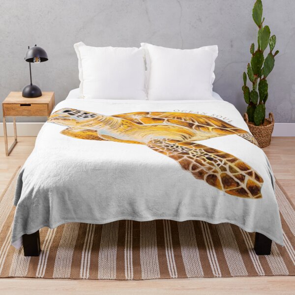 Item preview, Soul of the Ocean, Golden Sea Turtle designed and sold by GabiVitryArt.