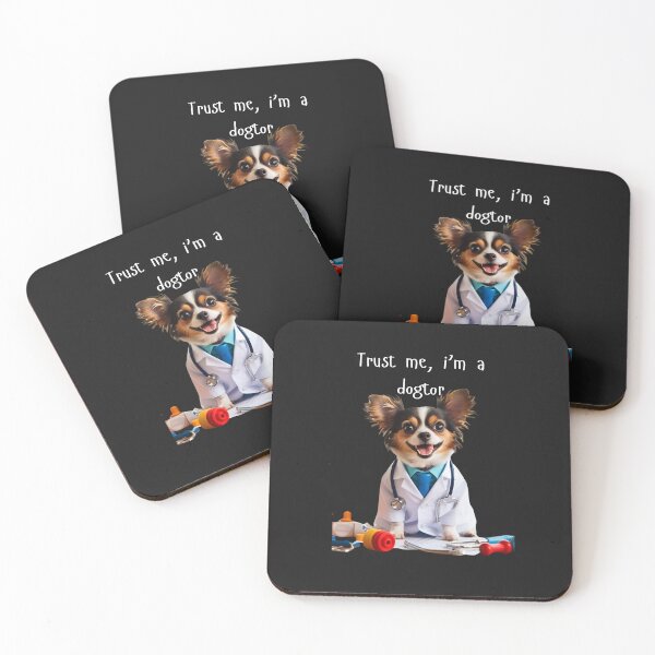Item preview, Trust me, I'm a DOGTOR funny dog t-shirt designed and sold by Pawblematic .