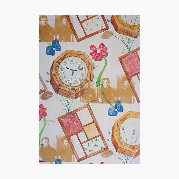 Item preview, Reloj descolorido designed and sold by VariARTyPrints.