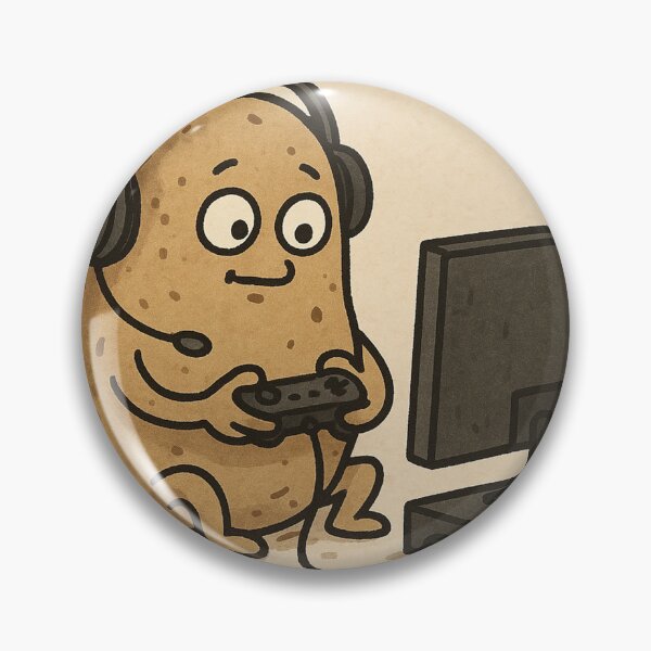 Item preview, Potato Video Gaming designed and sold by HalcyonThings.