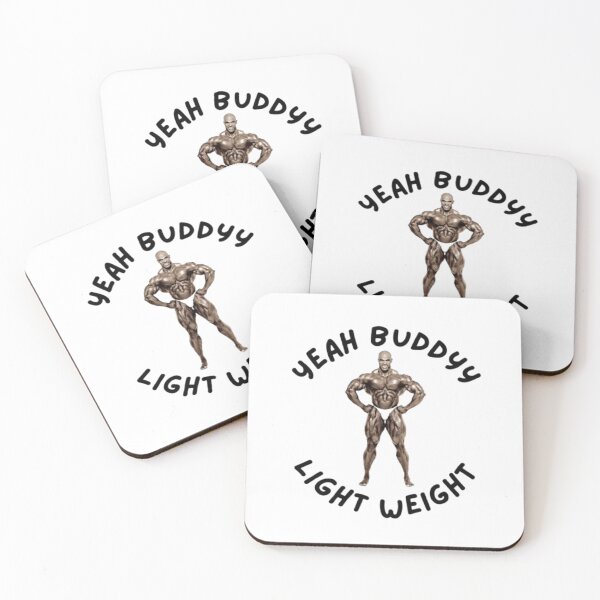 Item preview, Ronnie Coleman Quote T-Shirt Design - "Yeah Buddy!" designed and sold by Rebel Weave.