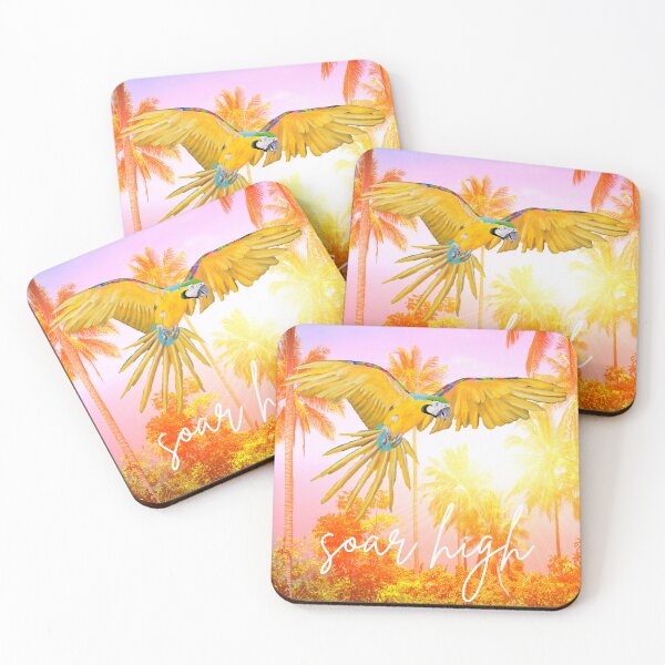 Item preview, Soar high, Tropical macaw designed and sold by GabiVitryArt.