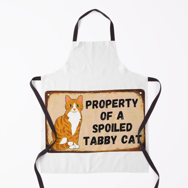 Item preview, Property of a Spoiled Tabby Cat – Rustic Orange Tabby Wall Sign designed and sold by Fredster1966.