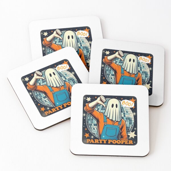 Item preview, Bail Out: The Ghost BOO Who Came to Crush Your Vibe CLASSIC T-SHIRT designed and sold by inkfluenceart.