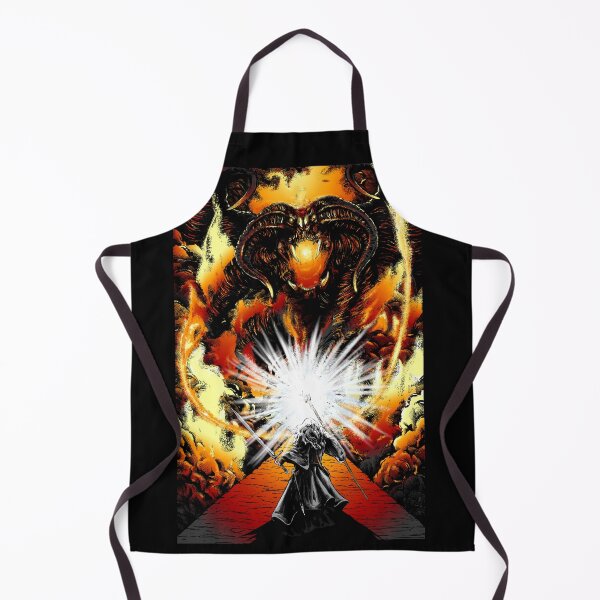 Item preview, You shall not pass ! Gandalf balrog lotr lord of the rings grey moria fellowship of the ring designed and sold by JonathanGrimm.