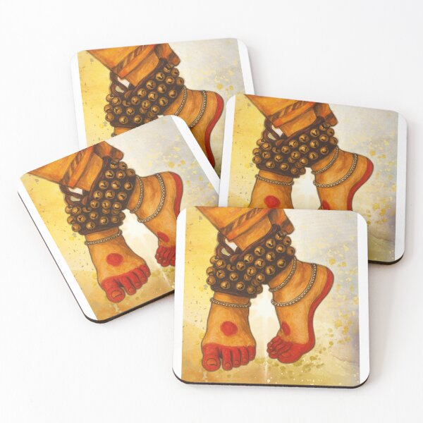 Item preview, Divine Feet of the Dancer – Bharatanatyam Grace designed and sold by SMHaven93.