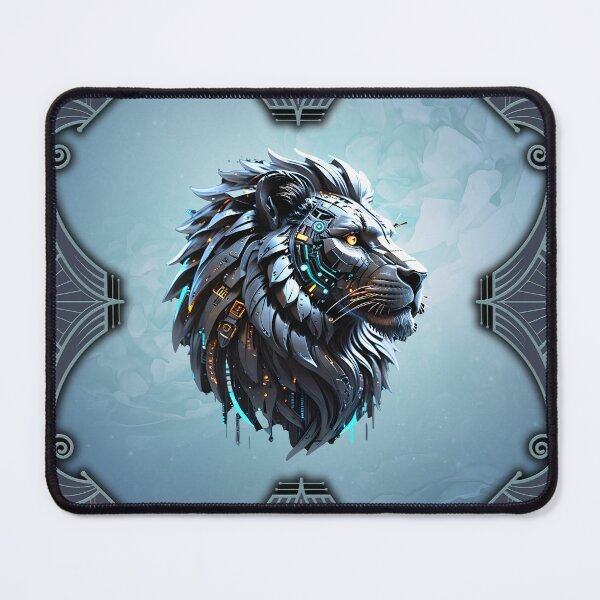 Item preview, Cybernetic Lion: The fusion of power and technology. designed and sold by nicky2342.