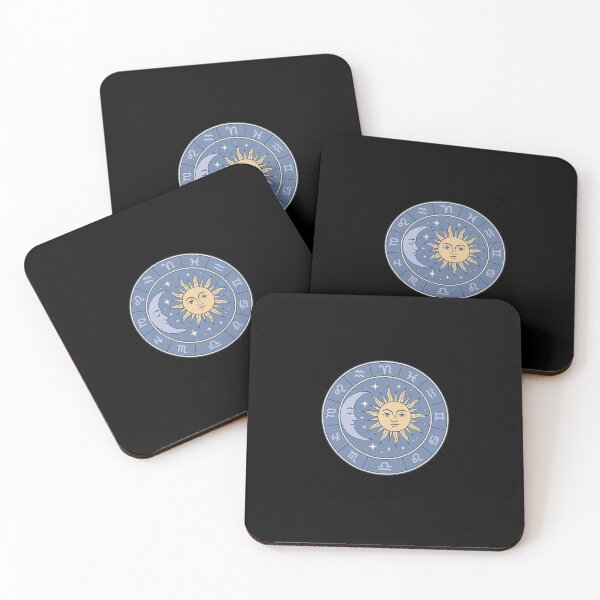 Item preview, Astrological Zodiac Wheel with Sun, Moon & Stars – Celestial Astrology Design designed and sold by DJCApparel.