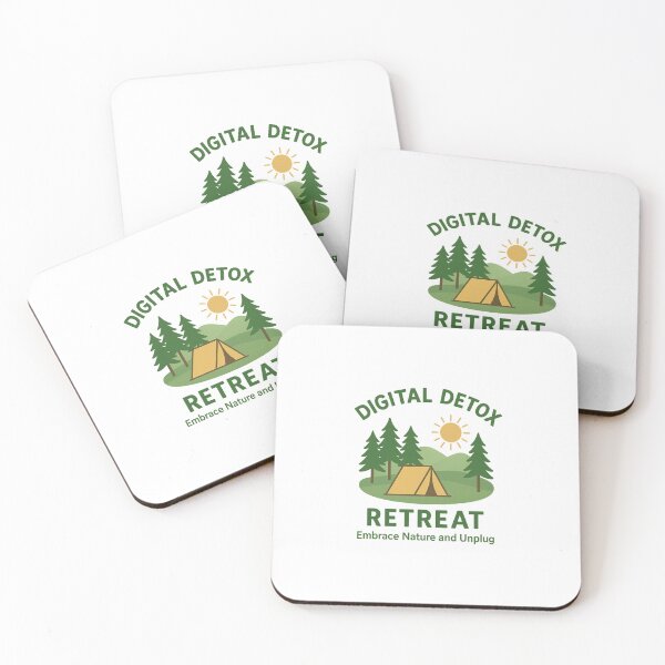 Item preview, Digital Detox Retreat – Embrace Nature and Unplug Minimalist Design designed and sold by DJCApparel.