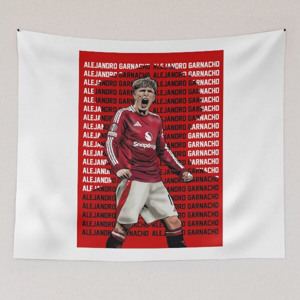 Item preview, Alejandro Garnacho – Manchester United Wonderkid Artwork designed and sold by GrizzlyCollective.