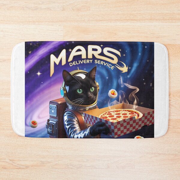 Item preview, Space Cat Astronaut designed and sold by Zazeyy.