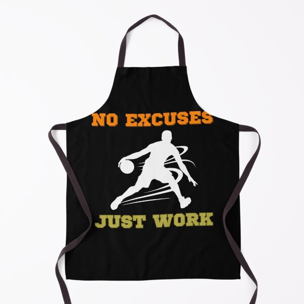 Item preview, Basketball Coach No Excuses Just Work Training Sports designed and sold by Laugh-Lines.