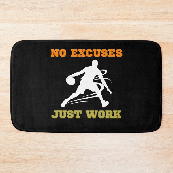 Item preview, Basketball Coach No Excuses Just Work Training Sports designed and sold by Laugh-Lines.