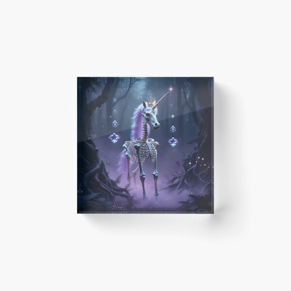 Artikelvorschau, Gothic Unicorn Graveyard entworfen und verkauft von Zazeyy.