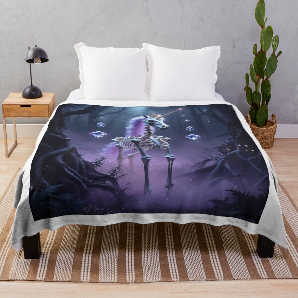 Item preview, Gothic Unicorn Graveyard designed and sold by Zazeyy.