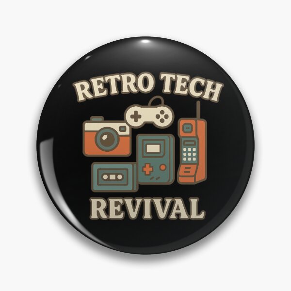 Item preview, Retro Tech Revival – Vintage Electronics & Nostalgic Gadget Art designed and sold by DJCApparel.