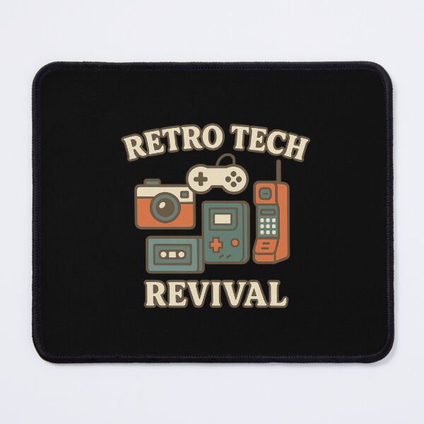 Item preview, Retro Tech Revival – Vintage Electronics & Nostalgic Gadget Art designed and sold by DJCApparel.