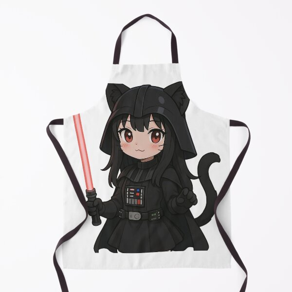 Item preview, Kawaii Darth Vader Cat Girl designed and sold by Mriven.