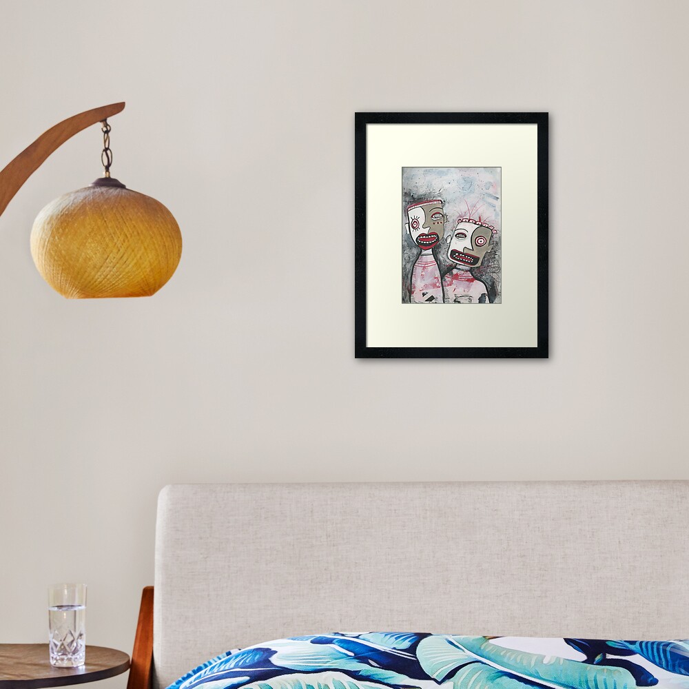 Item preview, Framed Art Print designed and sold by studiobloknote.