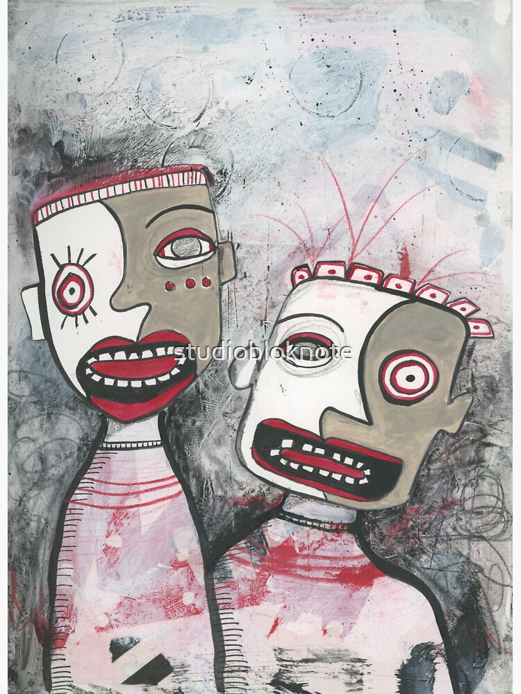 Thumbnail 3 of 3, Sticker, Unmask designed and sold by studiobloknote.