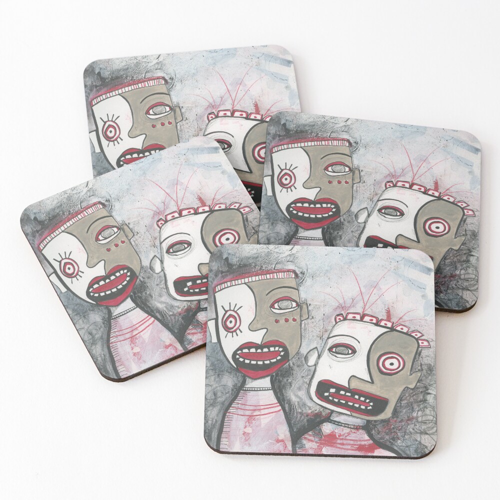 Item preview, Coasters (Set of 4) designed and sold by studiobloknote.