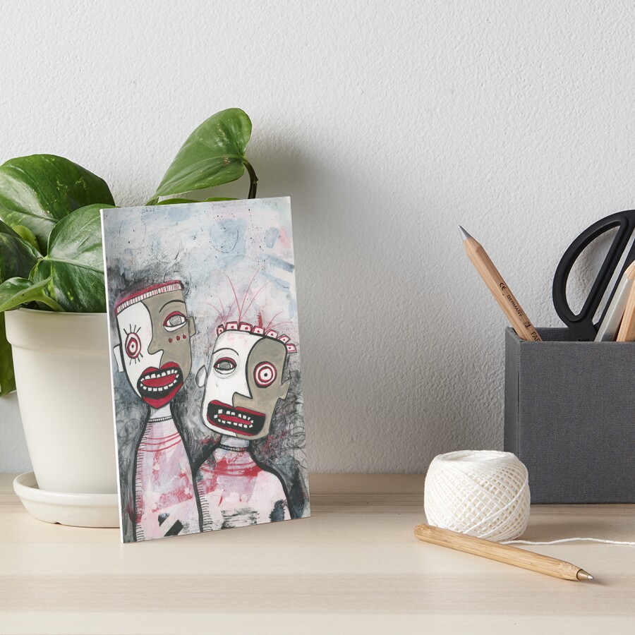 Item preview, Art Board Print designed and sold by studiobloknote.