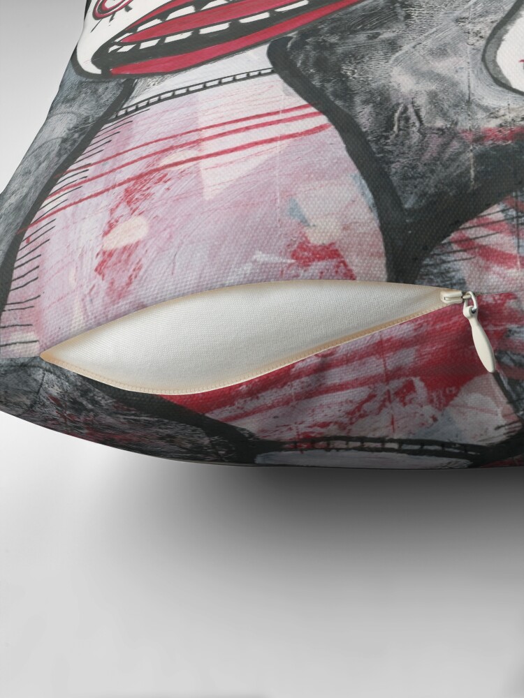 Thumbnail 2 of 4, Pillow, Unmask designed and sold by studiobloknote.