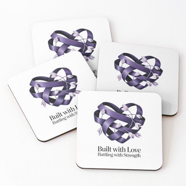 Item preview, Built with Love, Battling with Strength – Dementia Awareness Support Design designed and sold by ThatBBStore.