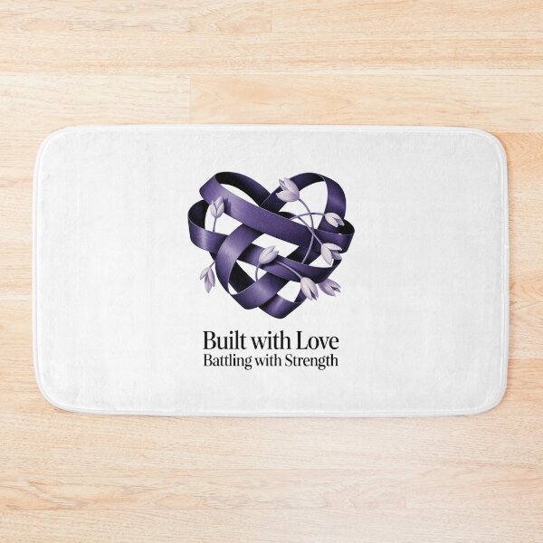Item preview, Built with Love, Battling with Strength – Dementia Awareness Support Design designed and sold by ThatBBStore.