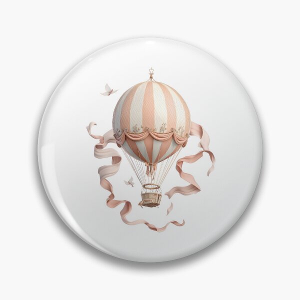 Item preview, Vintage hot air balloon designed and sold by DerSenat.