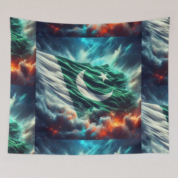 Item preview, Pakistan Flag designed and sold by Intriguing Designs.