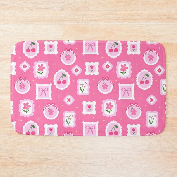 Item preview, cherries and flowers in different shapes frames designed and sold by burbura.