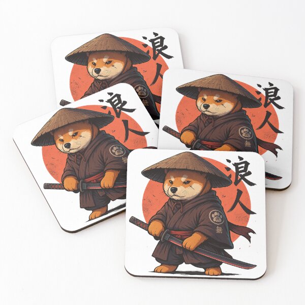 Item preview, Ronin Shiba Samurai designed and sold by Patternicity.