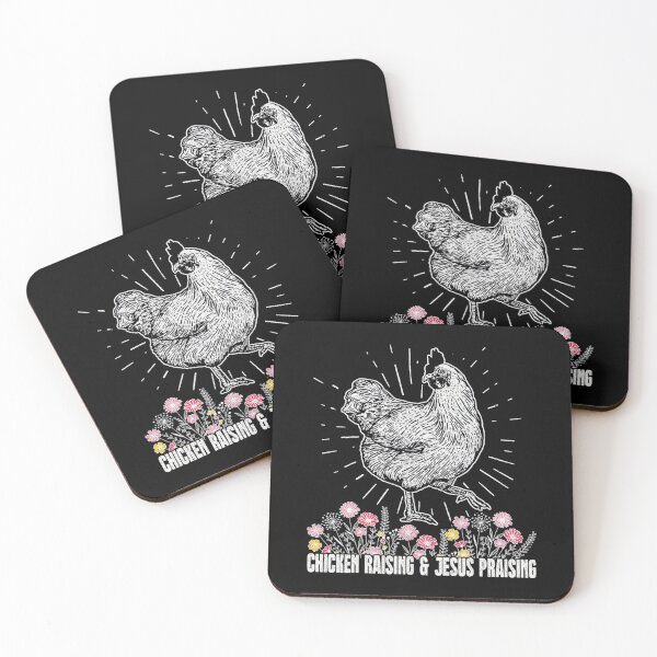 Item preview, Chicken Raising And Jesus Praising  Funny Farm Faith Gifts designed and sold by SpeedyPrints.