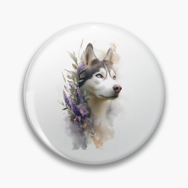 Item preview, Huskies watercolor designed and sold by DerSenat.