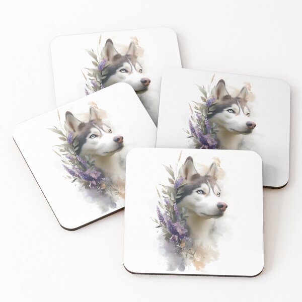Item preview, Huskies watercolor designed and sold by DerSenat.