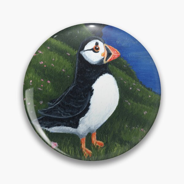 Item preview, Puffins designed and sold by WolfySilver.