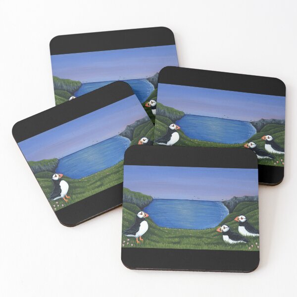 Item preview, Puffins designed and sold by WolfySilver.